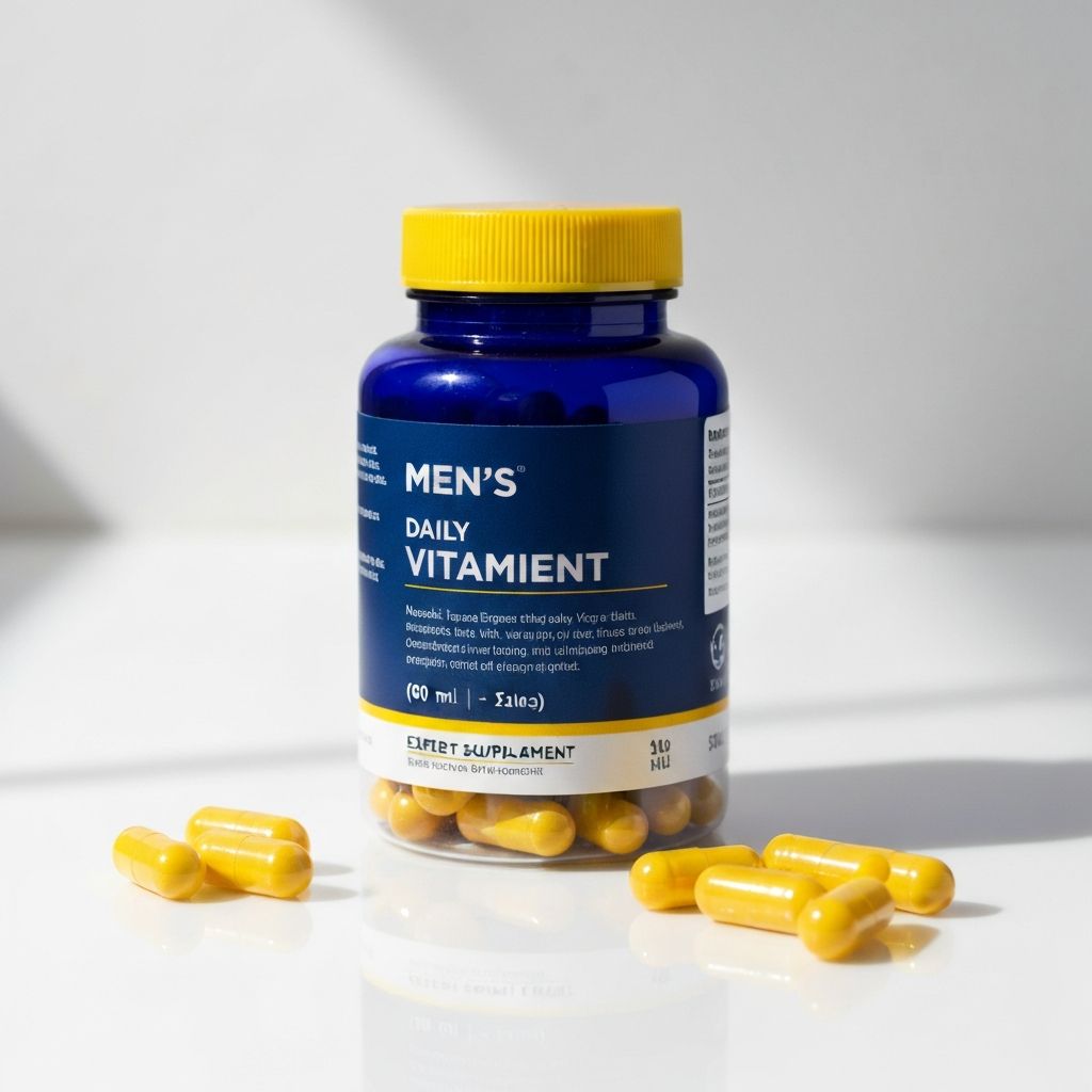 Men's daily vitamins